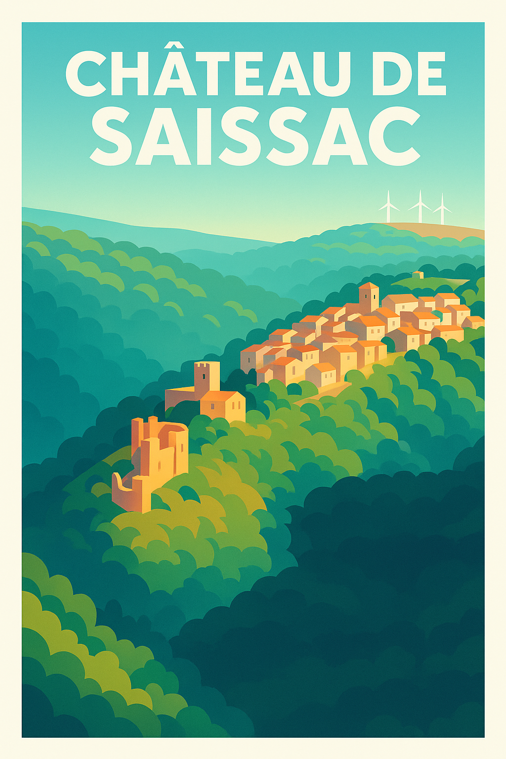 Affiche de Château de Saissac - L'éclat médiéval de la Montagne Noire