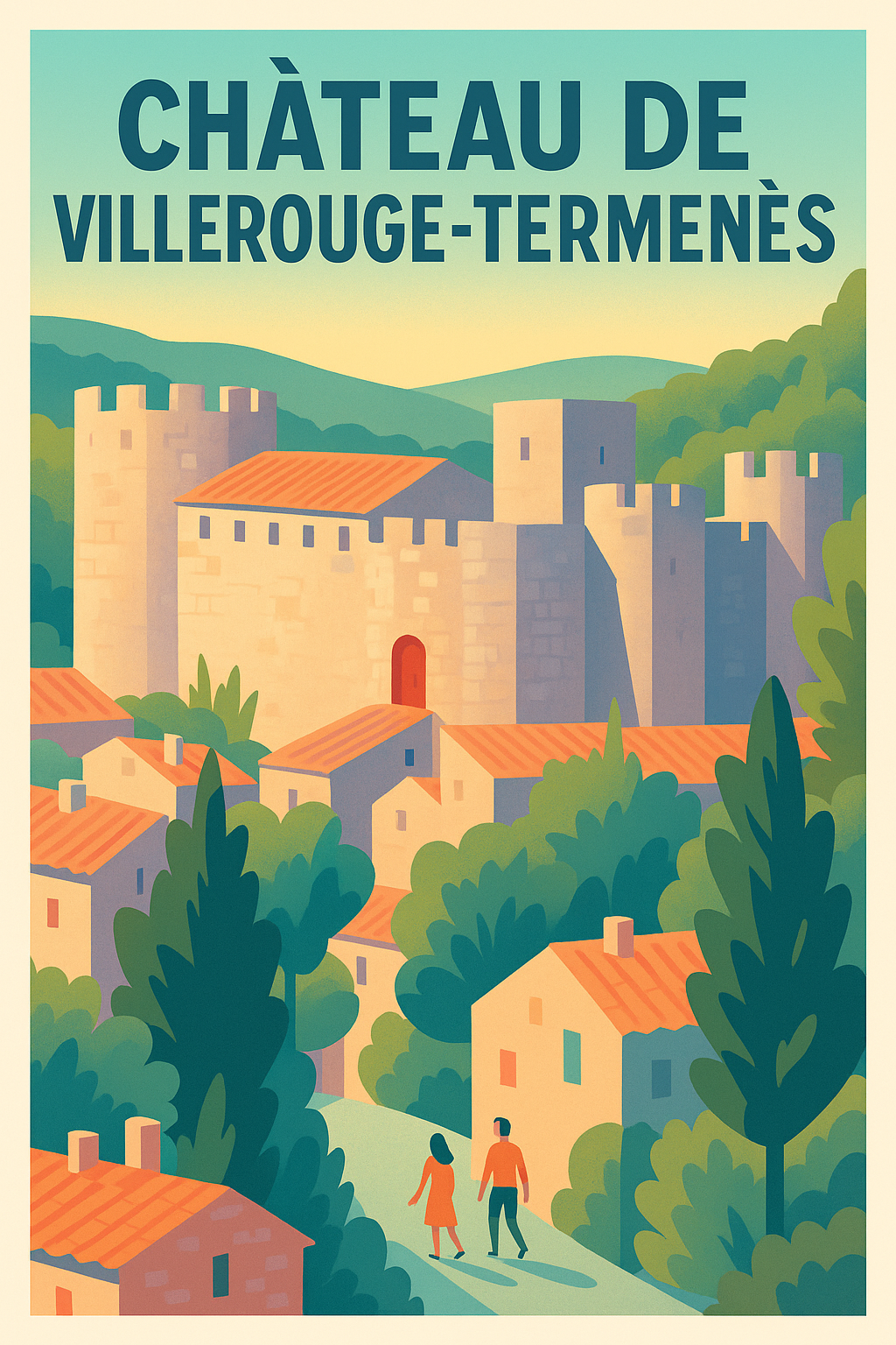Affiche de Château de Villerouge-Termenès - L'âme médiévale des Corbières
