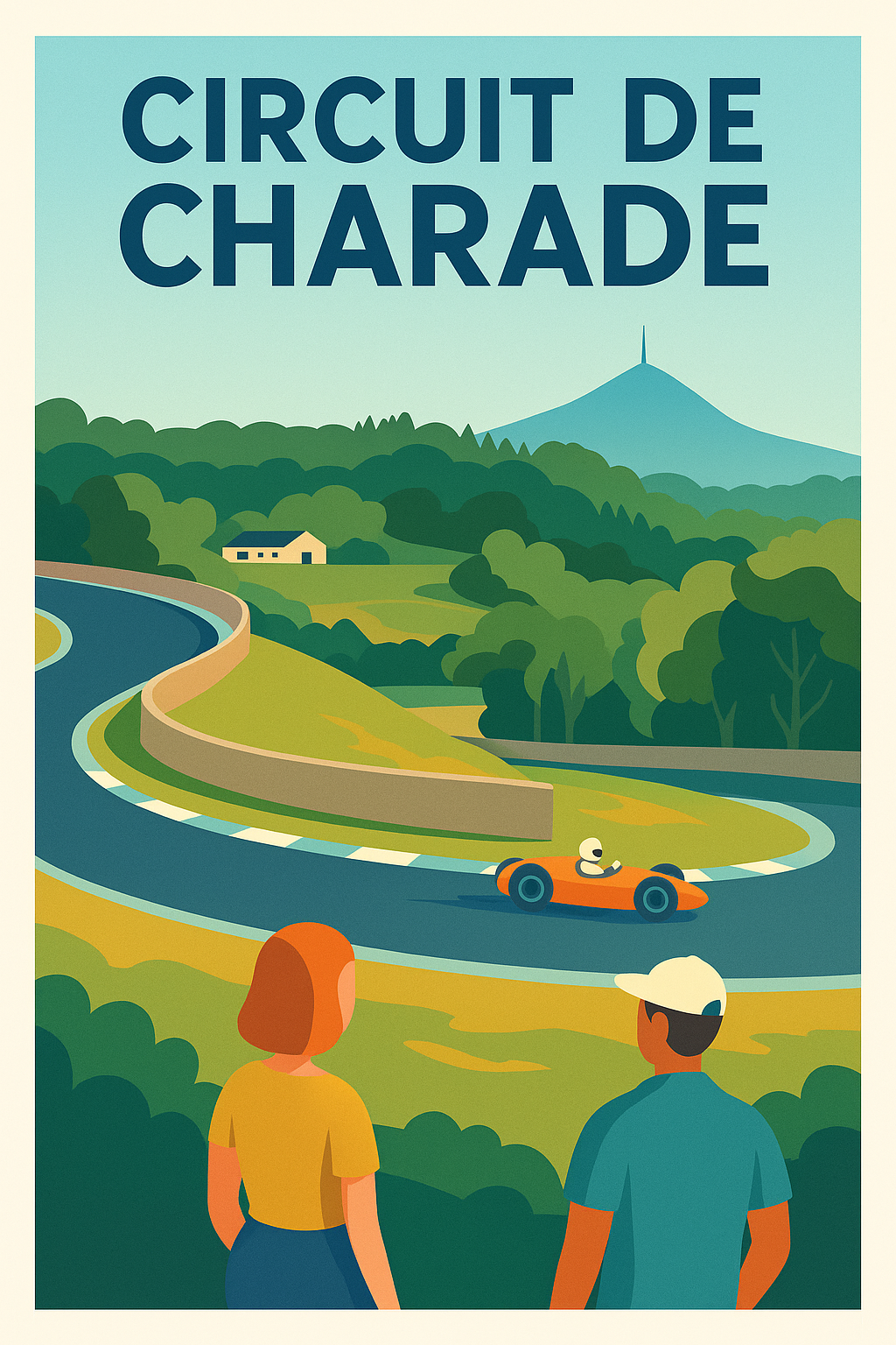 Affiche de Circuit de Charade - L'adrénaline au cœur des volcans