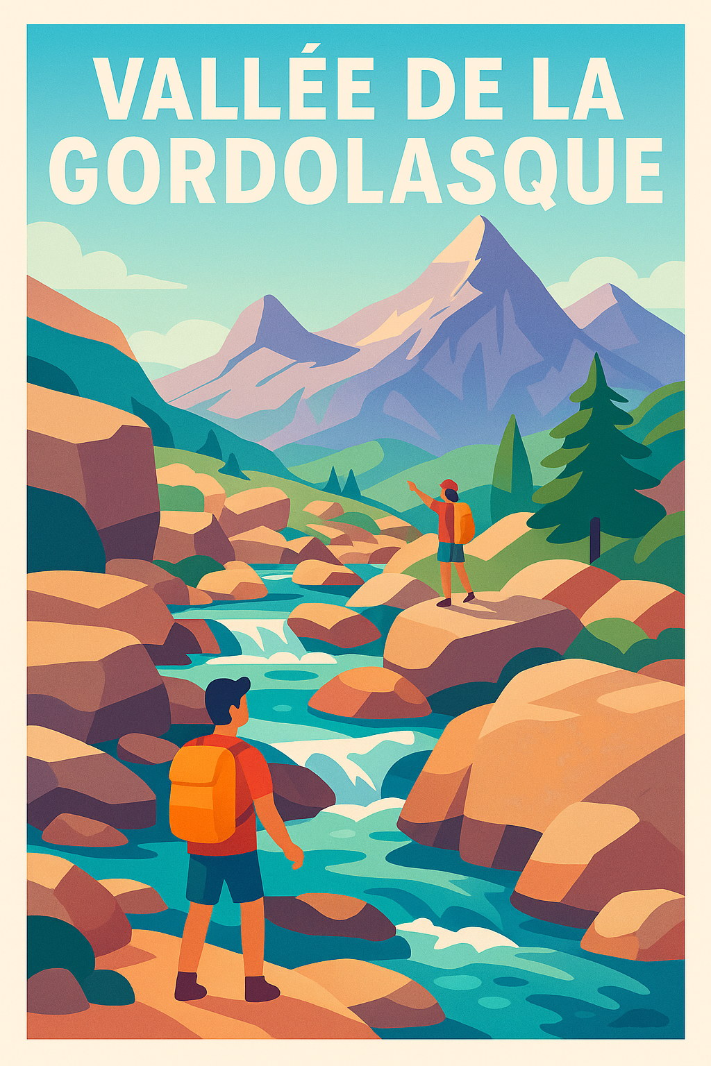 Affiche de Vallée de la Gordolasque - L'appel sauvage du Mercantour