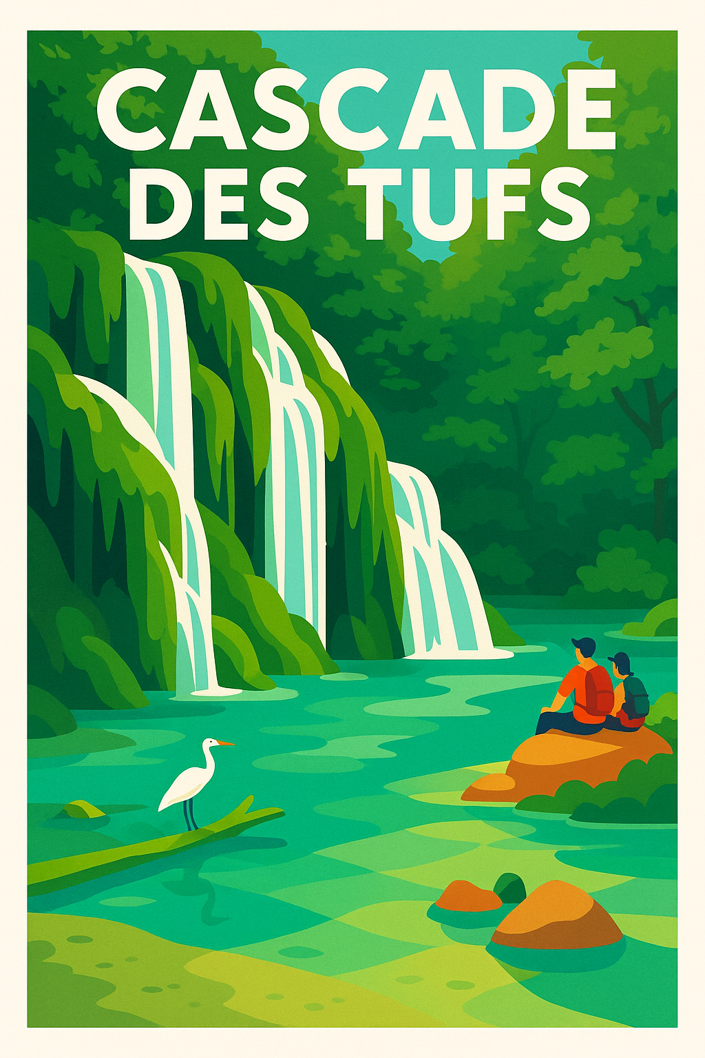Affiche de Cascade des Tufs - Évadez-vous au cœur du Jura