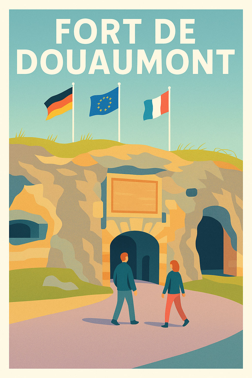 Affiche de Fort de Douaumont - Un voyage au cœur de l'histoire et de la mémoire