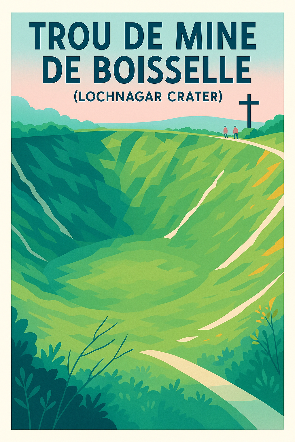 Affiche de Lochnagar Crater - Un voyage poignant au cœur de l'histoire