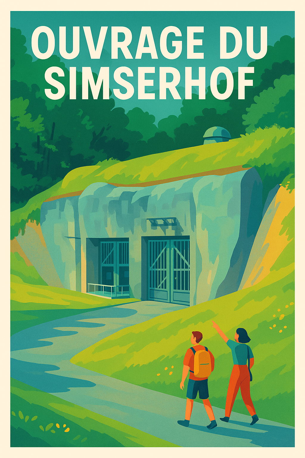 Affiche de Ouvrage du Simserhof - Plongez au cœur de l'histoire de la Ligne Maginot