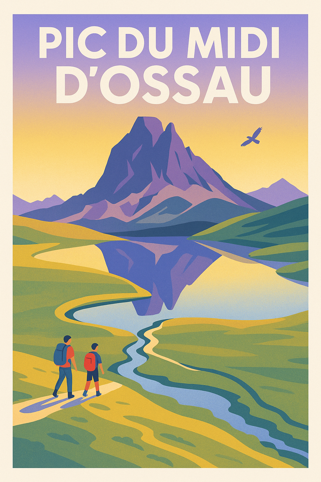 Affiche de Pic du Midi d'Ossau - L'âme majestueuse des Pyrénées