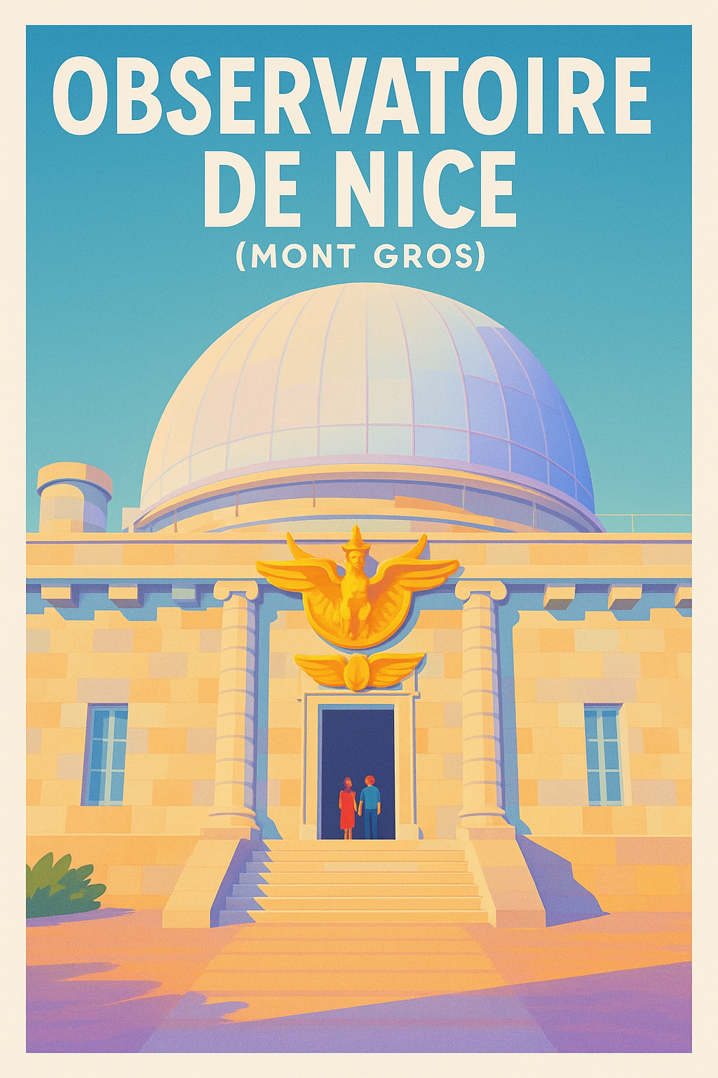 Affiche de Observatoire de Nice - Voyagez vers les étoiles depuis le Mont Gros