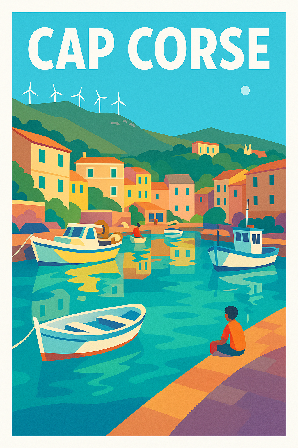 Affiche de Cap Corse - L'essence sauvage de l'Île de Beauté