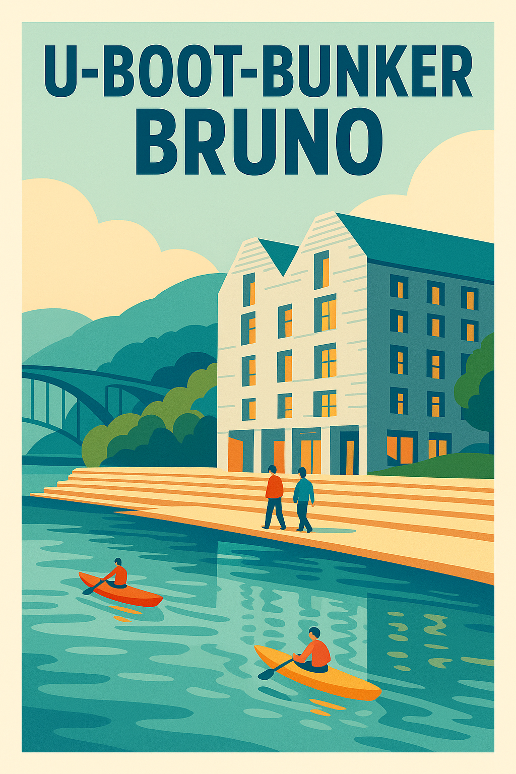 Affiche de U-Boot-Bunker Bruno - L'histoire entre fjords et architecture