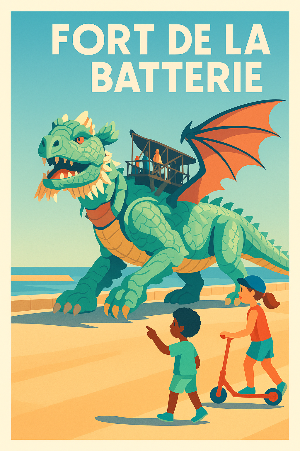 Affiche de Fort de la Batterie - L'aventure fantastique au bord de l'eau
