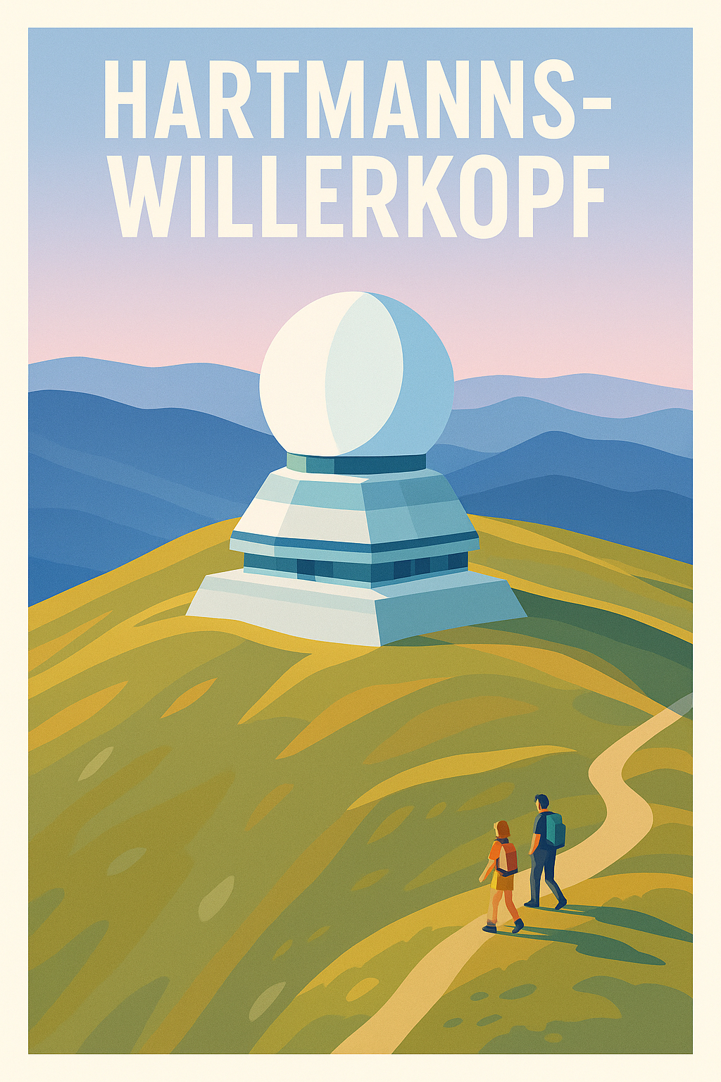 Affiche de Hartmannswillerkopf - L'horizon sacré des Vosges