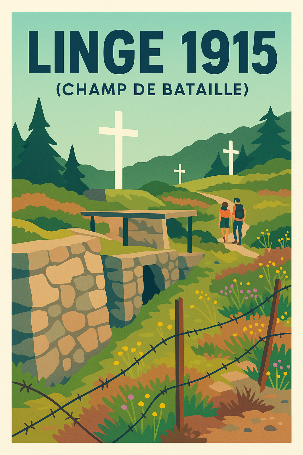 Affiche de Linge 1915 - Un voyage poignant à travers l'histoire