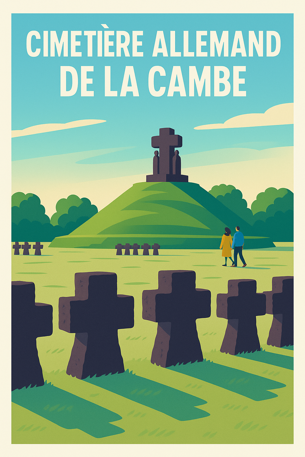 Affiche de La Cambe - Un hommage serein à la mémoire et à la paix