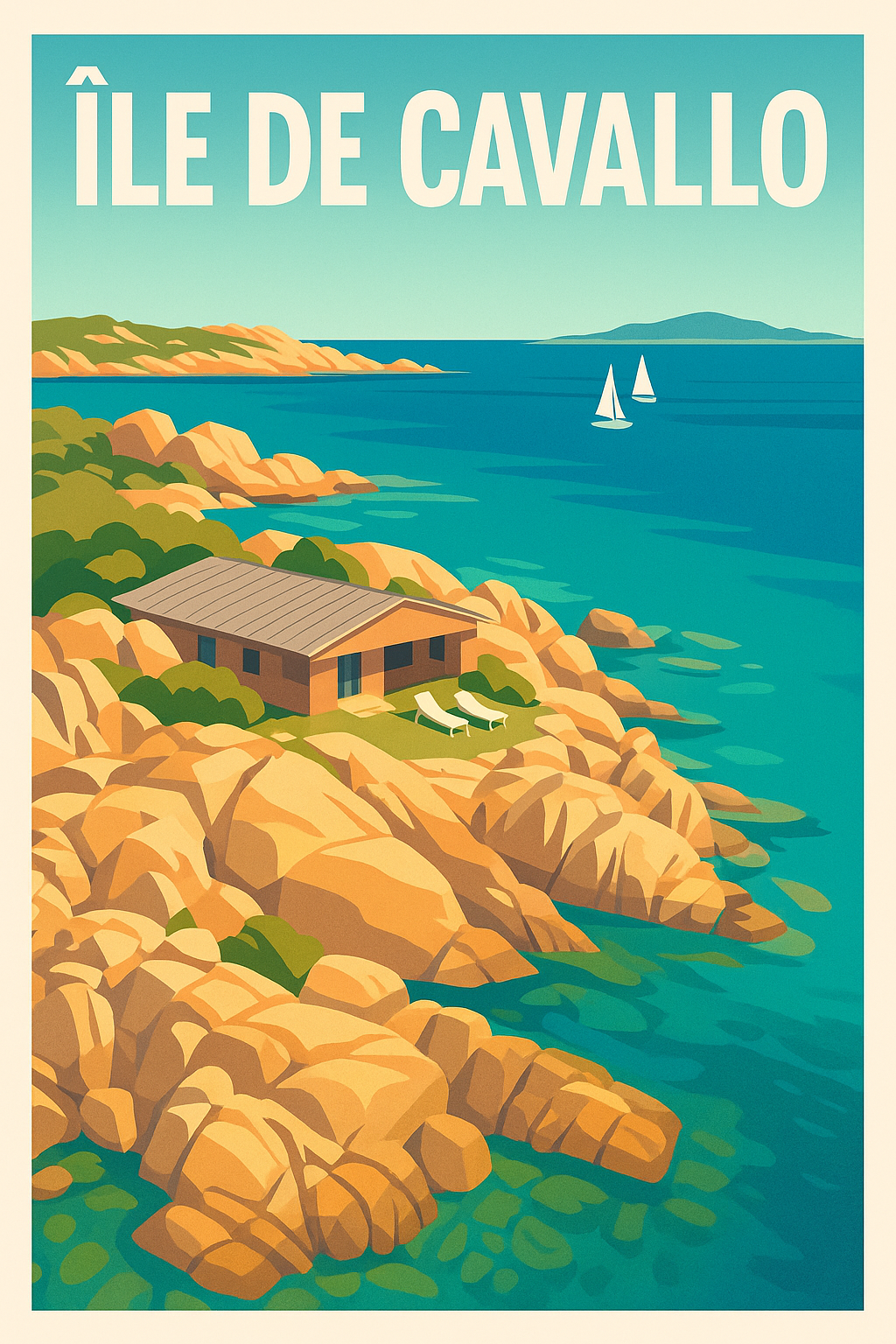 Affiche de Île de Cavallo - L'exclusivité sauvage au cœur des Lavezzi