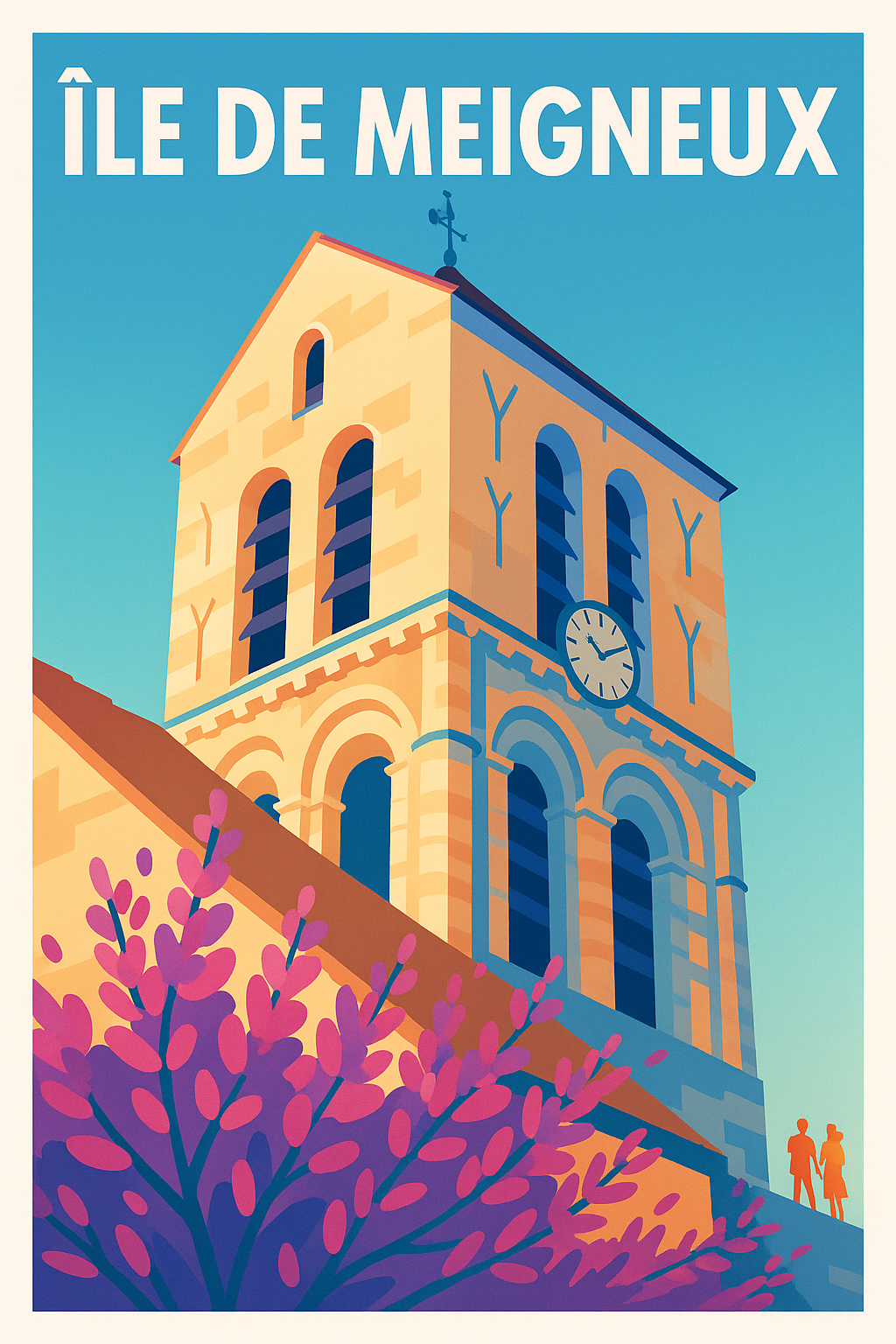 Affiche de Île de Meigneux - Sérénité et patrimoine au fil de l'eau