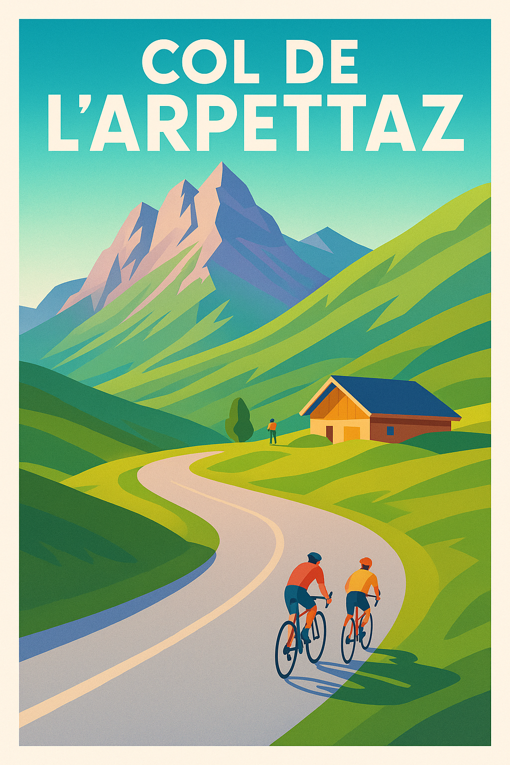 Affiche de Col de l'Arpettaz - L'ascension mythique au cœur des Alpes