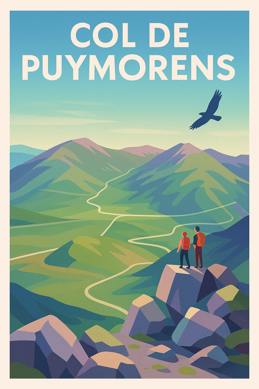 Affiche de Col de Puymorens - L'évasion majestueuse au cœur des Pyrénées