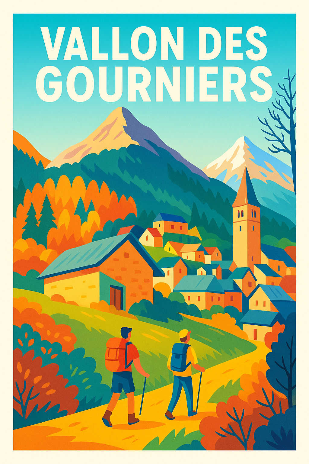 Affiche de Vallon des Gourniers - L'éclat des Hautes-Alpes chez vous