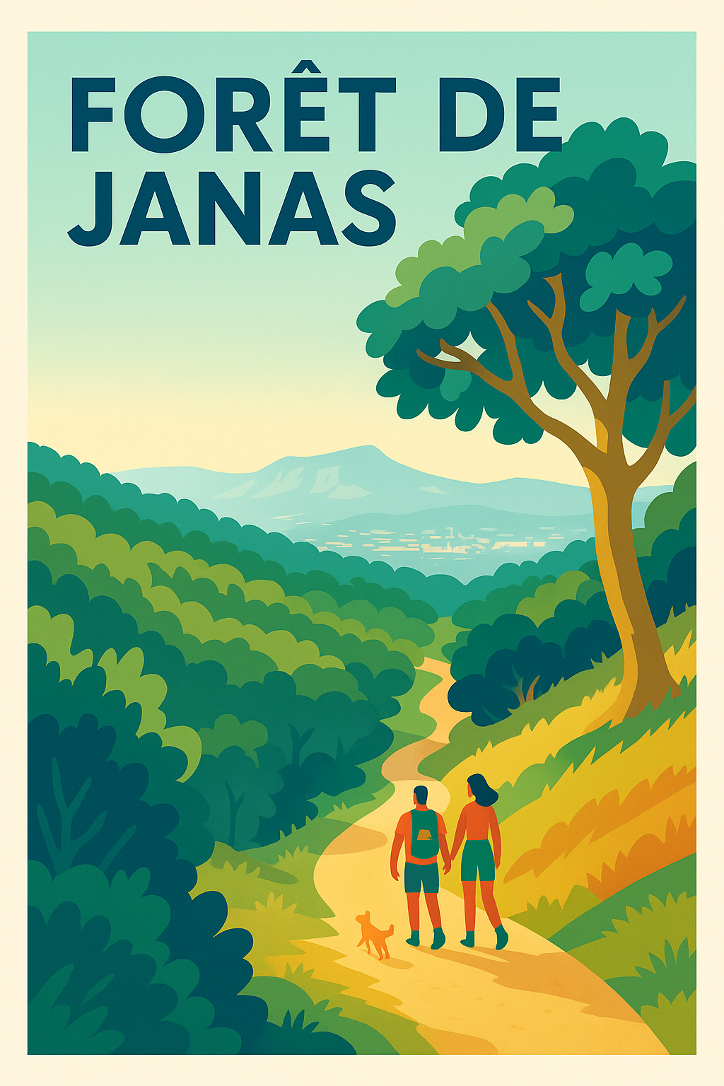 Affiche de Forêt de Janas - Une escapade naturelle entre terre et mer