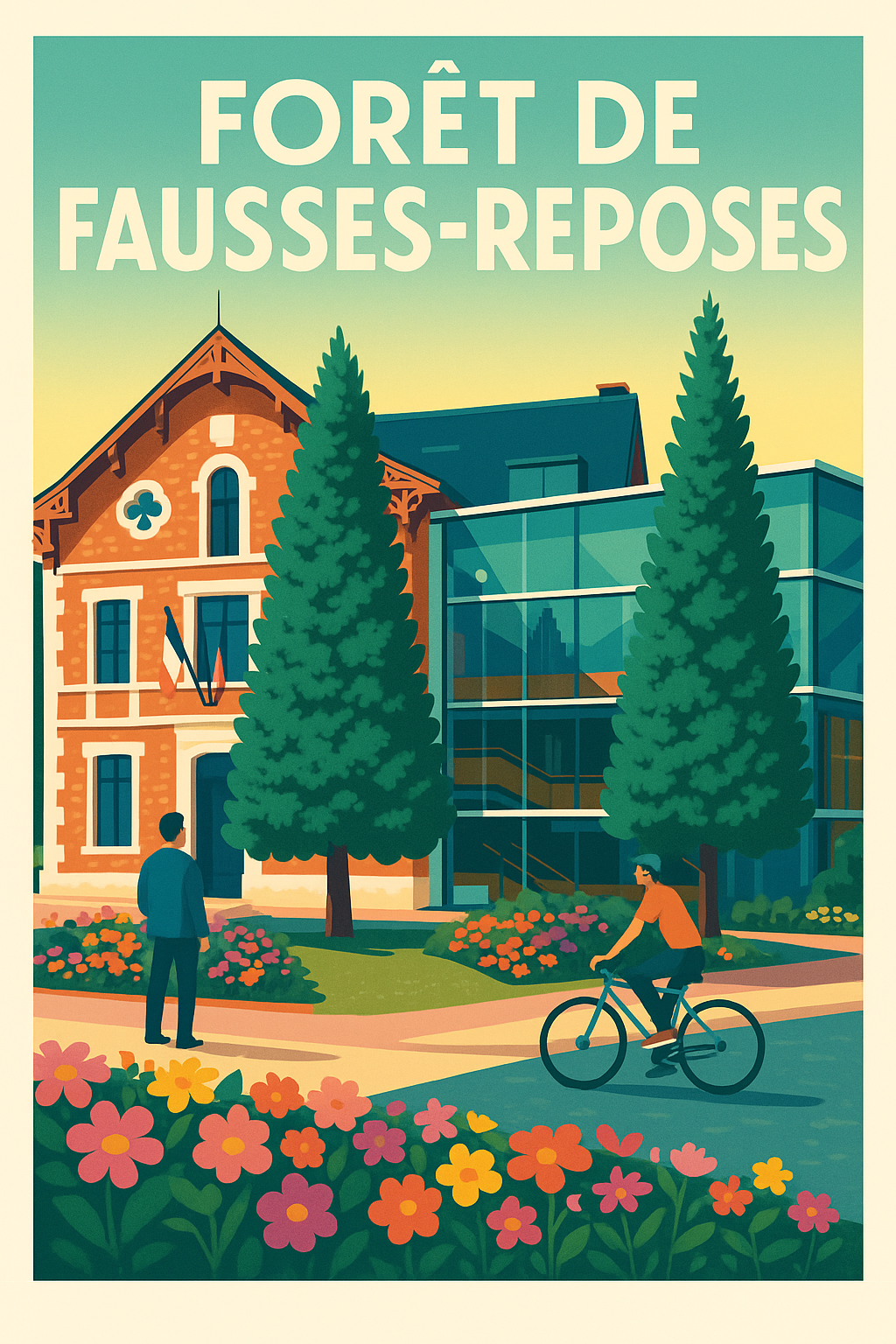 Affiche de Forêt de Fausses-Reposes - Évasion bucolique aux portes de la ville