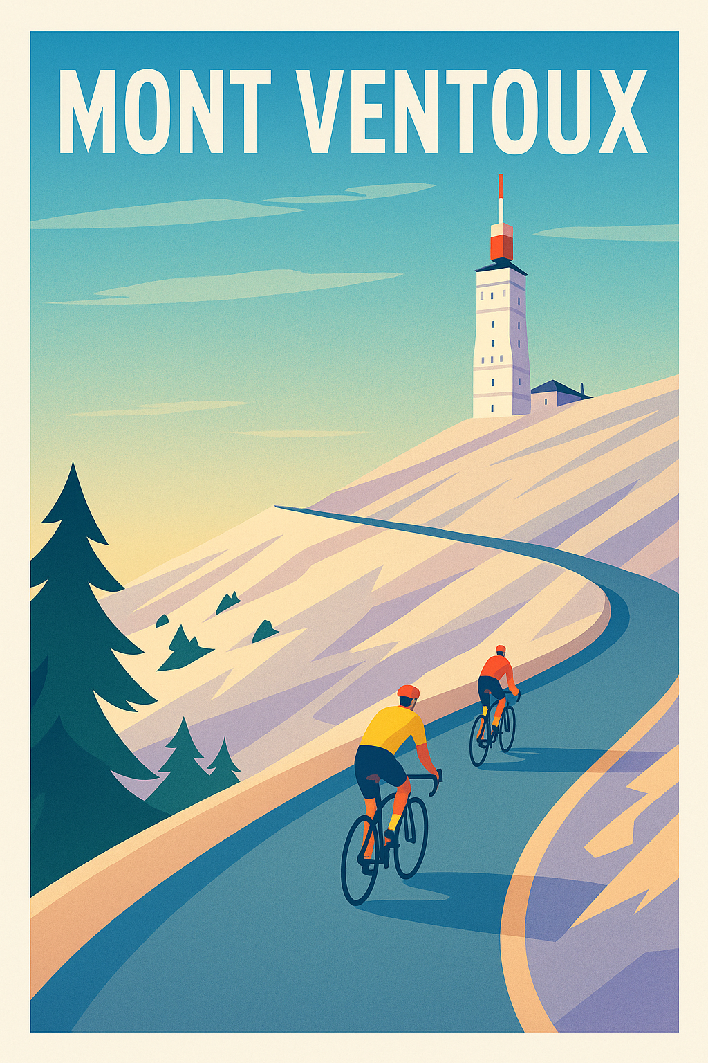 Affiche de Mont Ventoux - Le Géant de Provence au Sommet de votre Déco