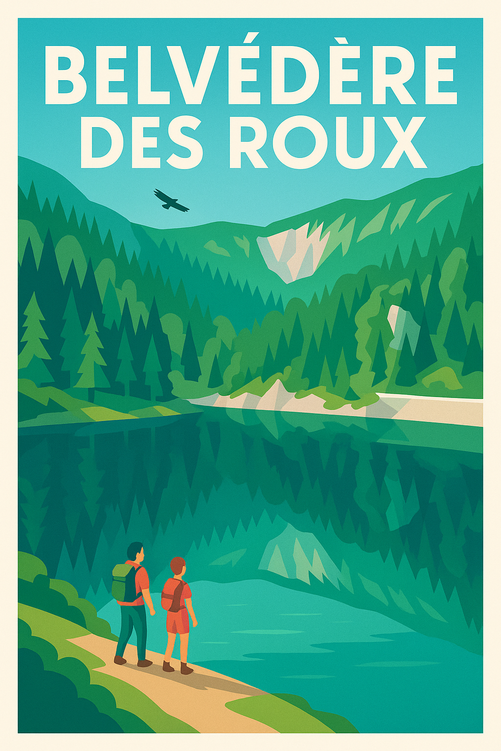 Affiche de Belvédère des Roux - Évasion sauvage au cœur du Jura