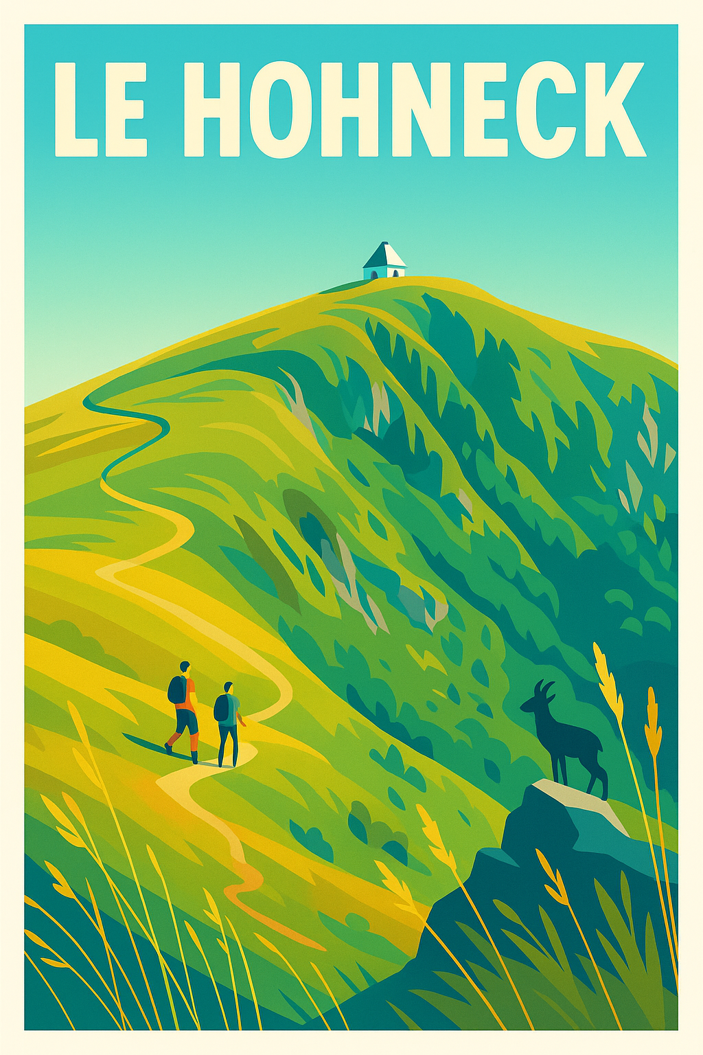 Affiche de Le Hohneck - Sommet des Vosges et Nature Sauvage