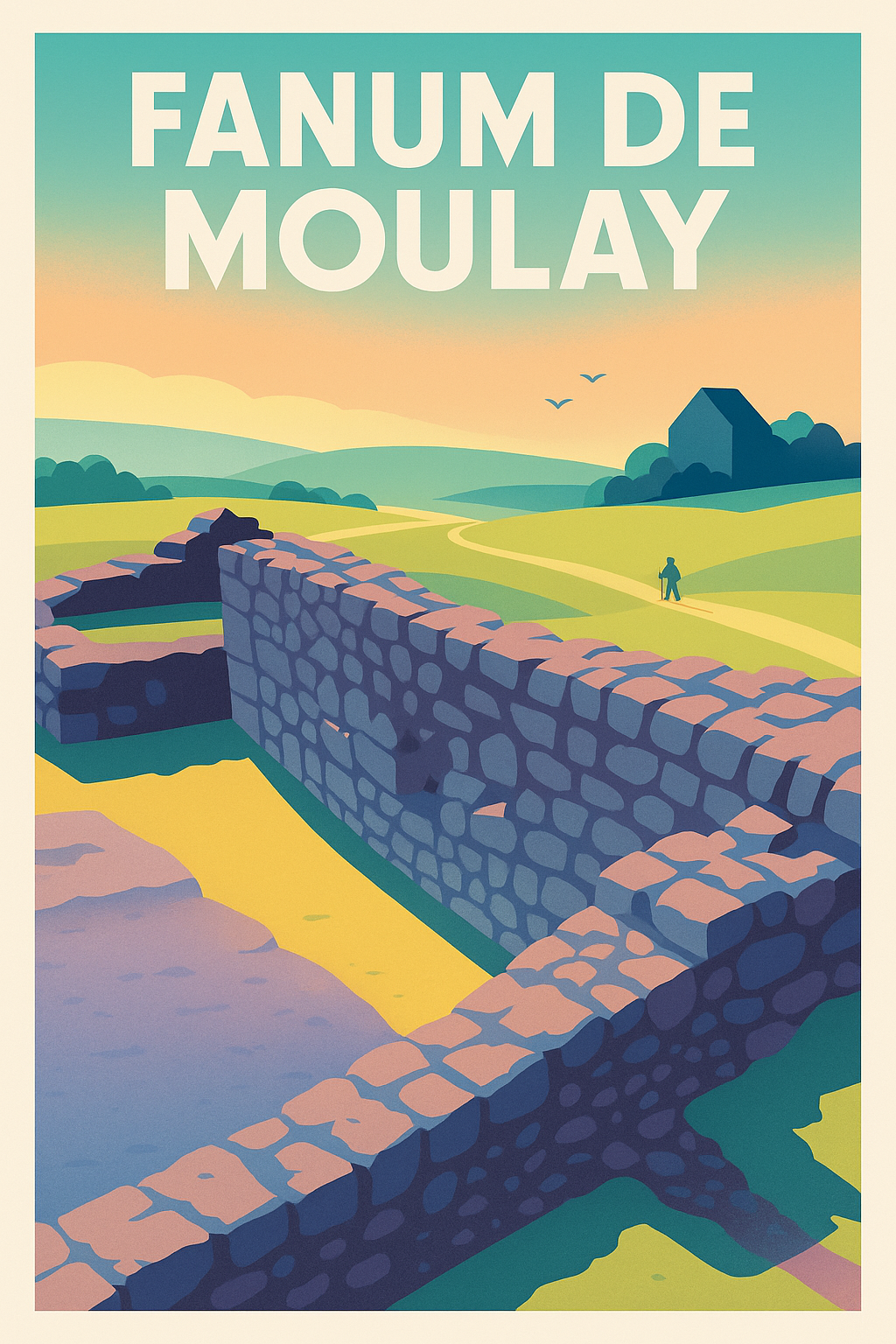 Affiche de Fanum de Moulay - L'éclat éternel des vestiges antiques
