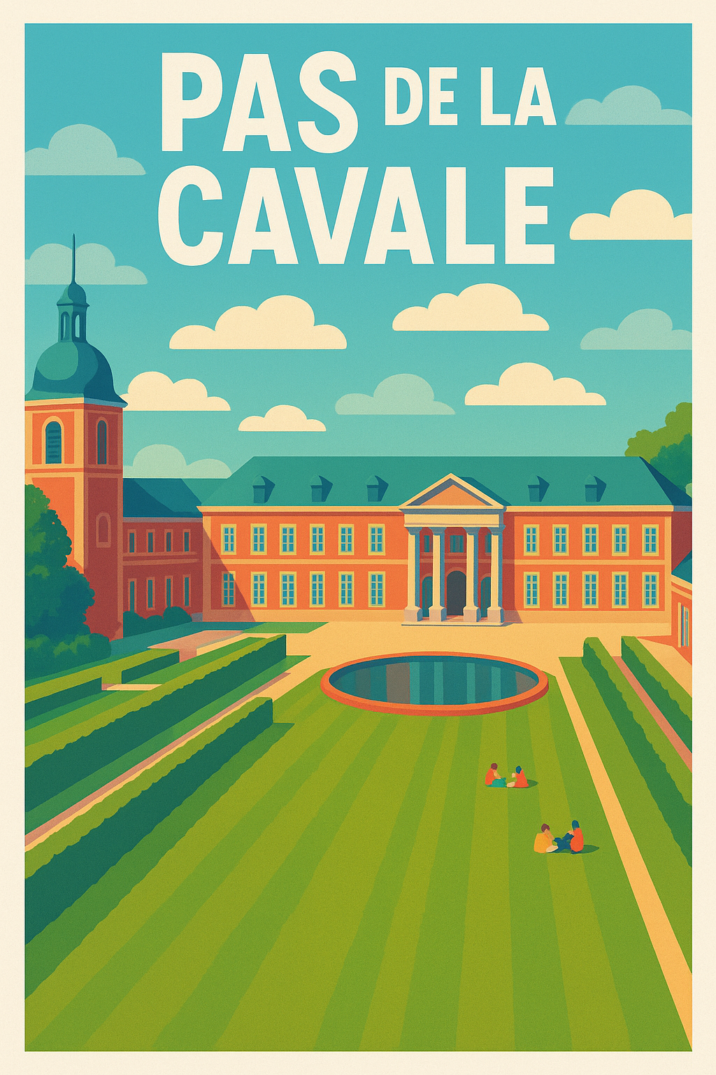 Affiche de Pas de la Cavale - L'élégance intemporelle de son patrimoine