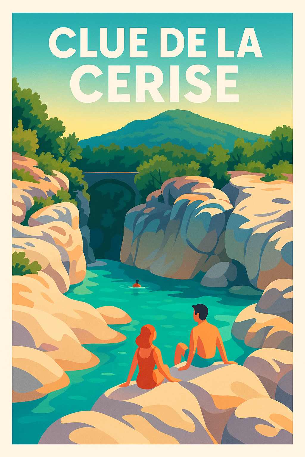 Affiche de Clue de la Cerise - Évasion sauvage au cœur de l'Estéron