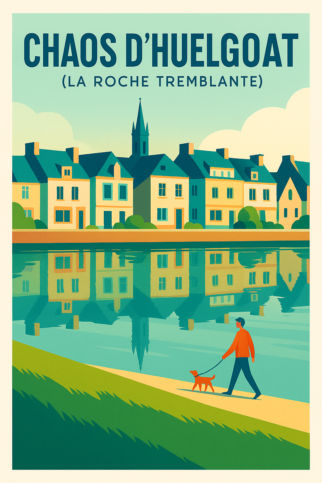 Affiche de Chaos d'Huelgoat - L'âme mystique de la Bretagne dans votre intérieur