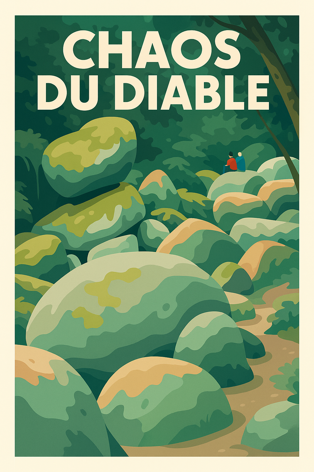 Affiche de Chaos du Diable - L'aventure au cœur de la roche mystique
