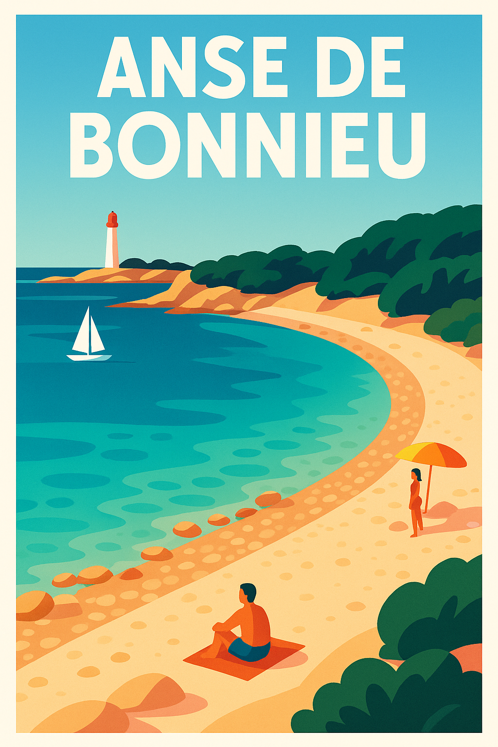 Affiche de Anse de Bonnieu - L'éclat de la Côte Bleue chez vous