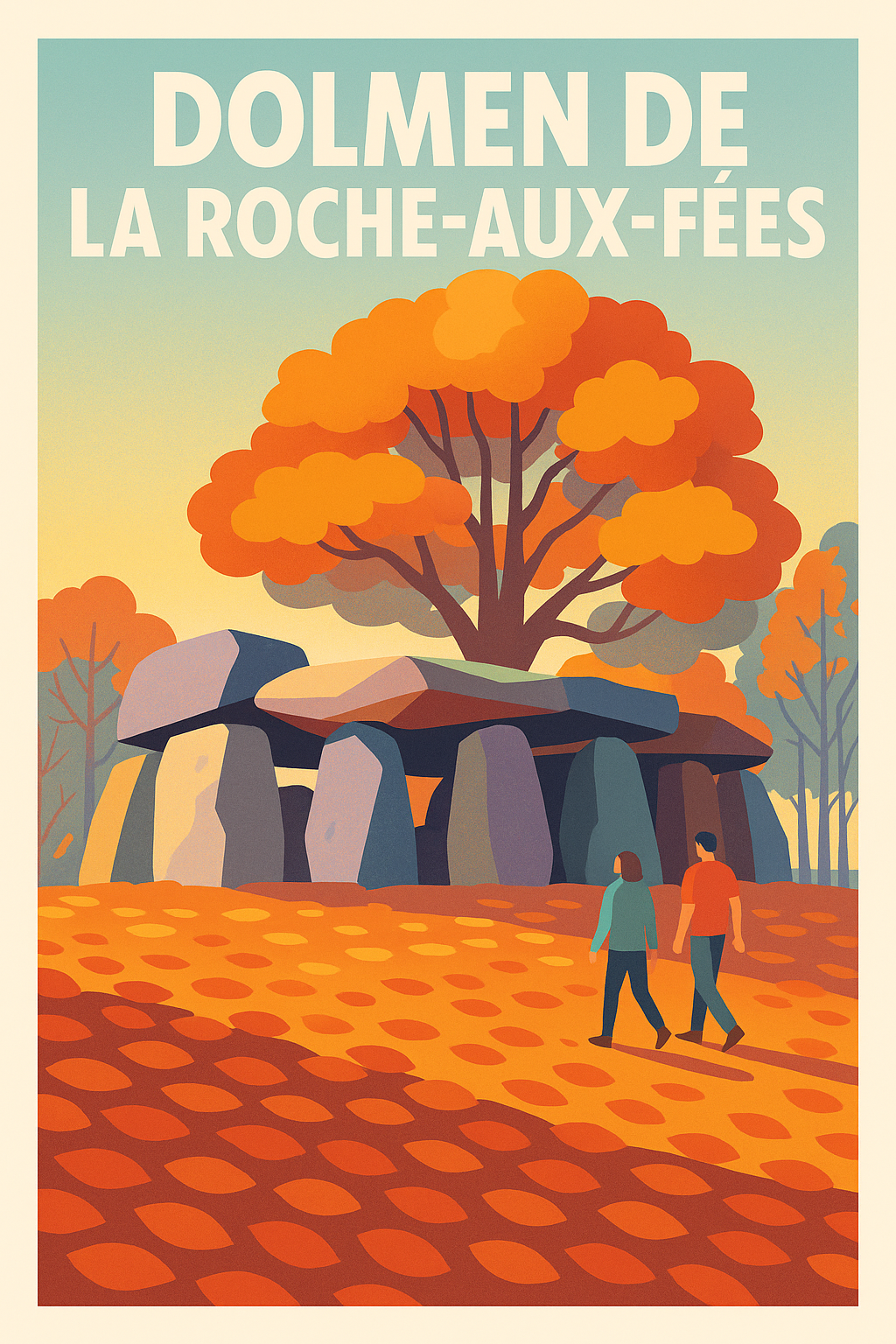 Affiche de La Roche-aux-Fées - Voyagez au cœur des légendes bretonnes
