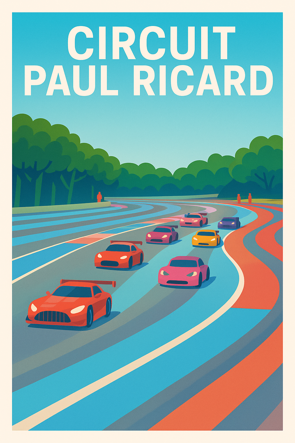 Affiche de Circuit Paul Ricard - L'adrénaline du Castellet sur vos murs