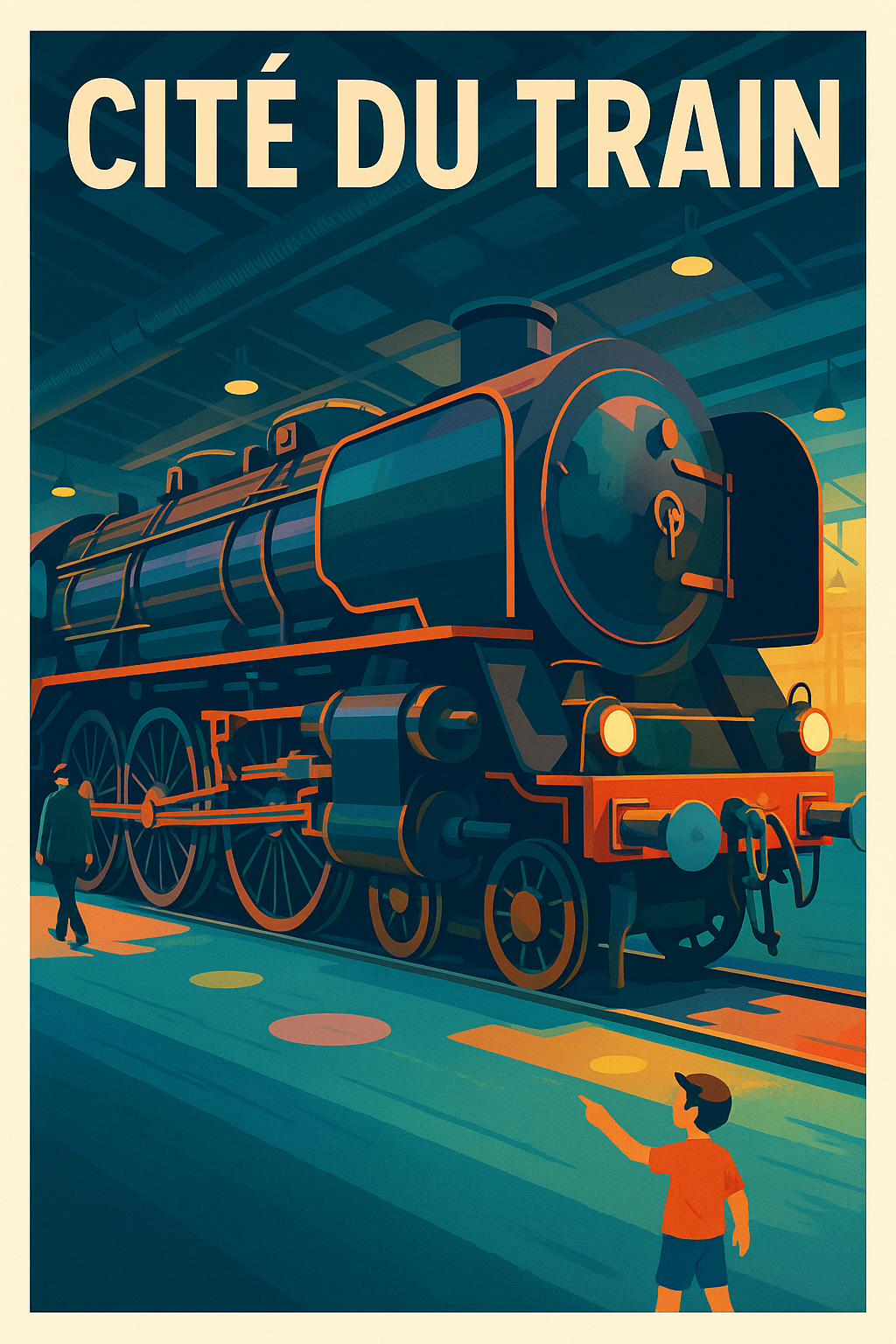 Affiche de Cité du Train - Voyagez au cœur de l'histoire ferroviaire