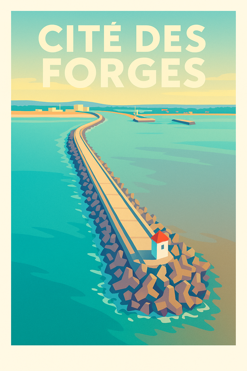 Affiche de Cité des Forges - Entre terre et mer, l'élégance du littoral