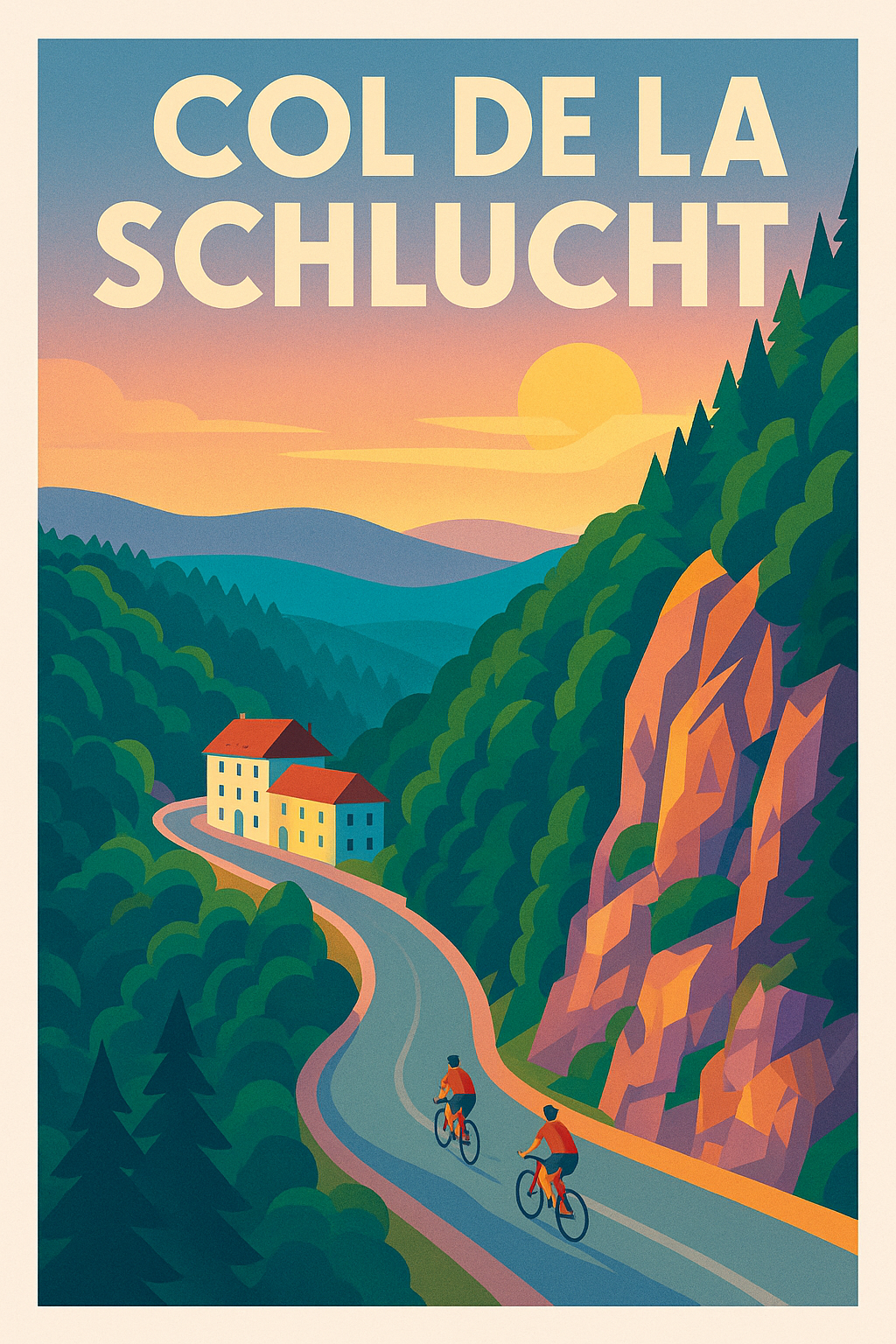 Affiche de Col de la Schlucht - L'épopée Vosgienne au Sommet