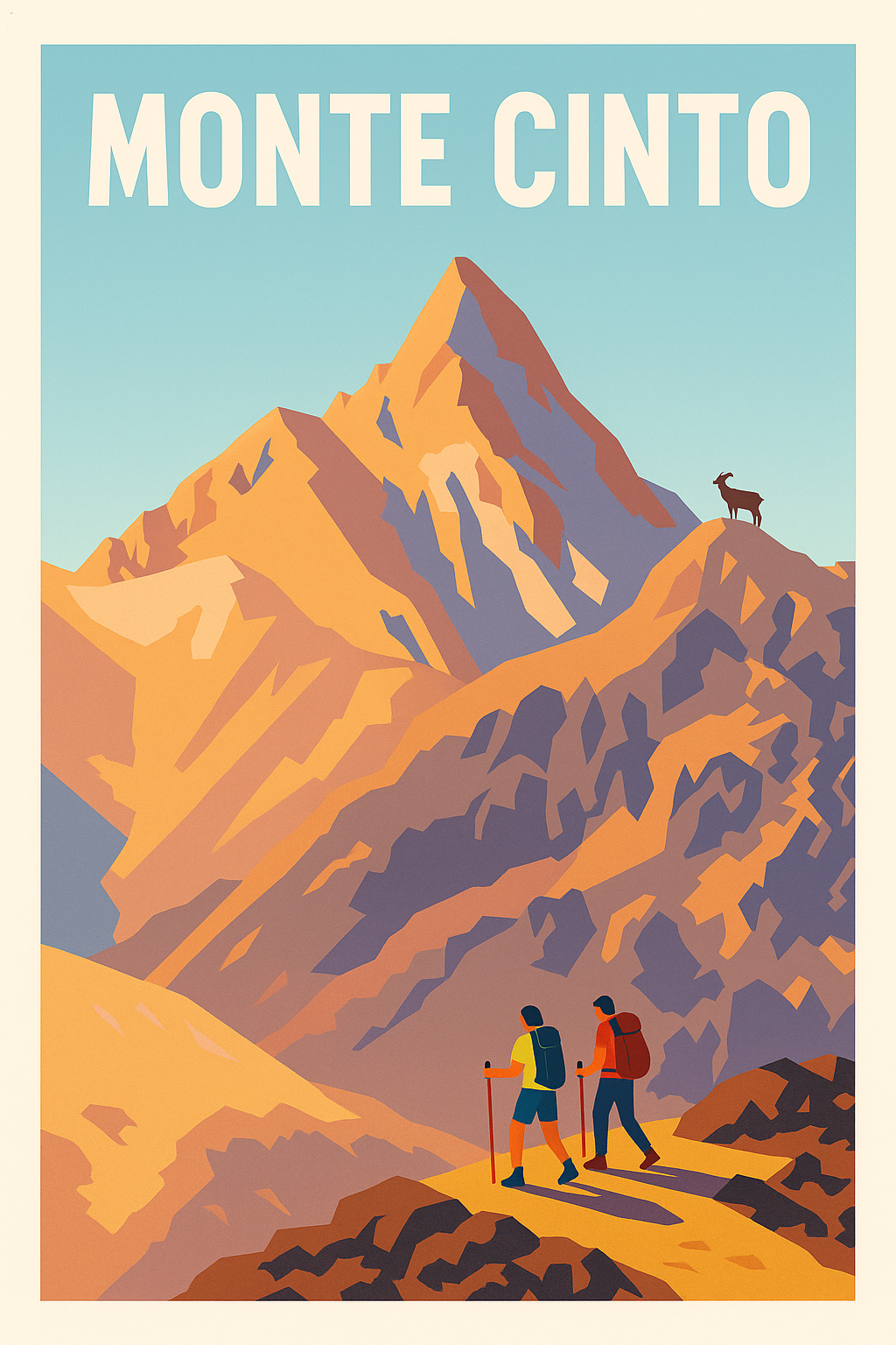 Affiche de Monte Cinto - Le toit de la Corse dans votre salon