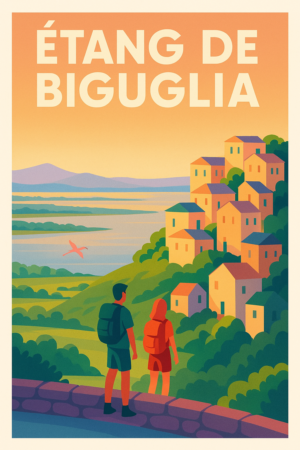 Affiche de Étang de Biguglia - Évasion entre terre et mer en Corse