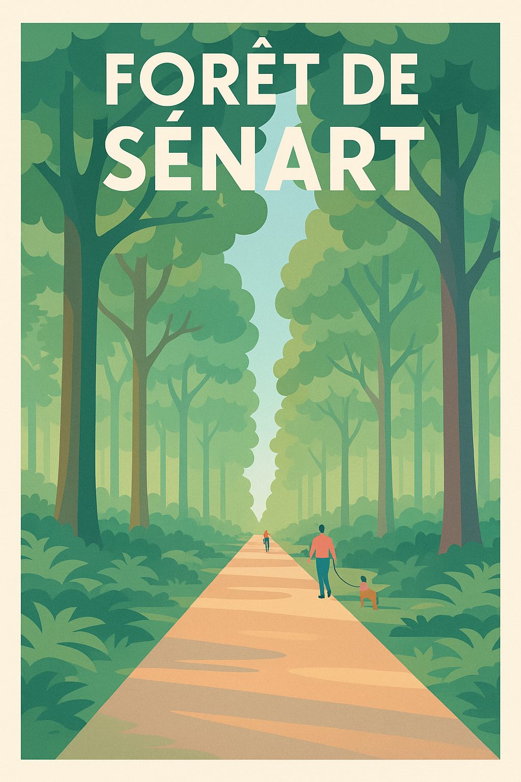 Affiche de Forêt de Sénart - Une parenthèse de nature et de sérénité