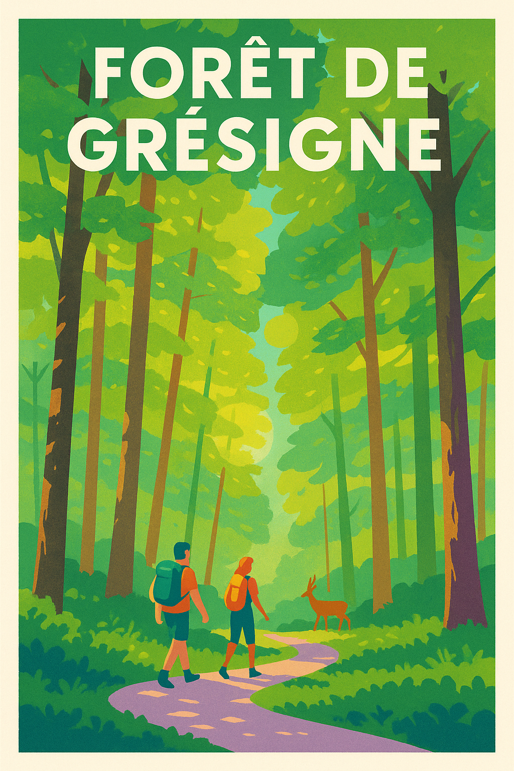 Affiche de Forêt de Grésigne - Évadez-vous au cœur du plus grand chênaie du Tarn