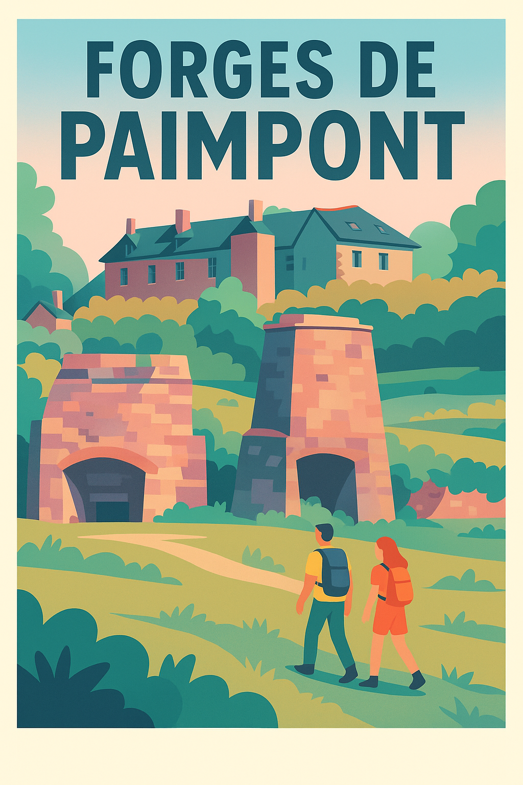 Affiche de Forges de Paimpont - L'héritage historique au cœur de Brocéliande