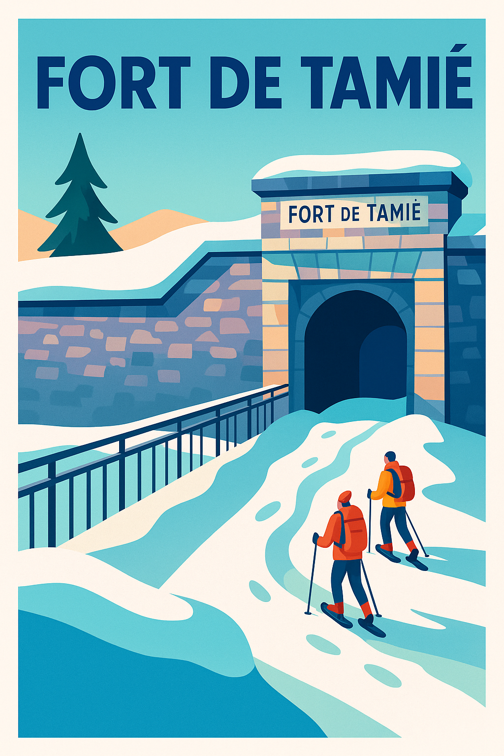 Affiche de Fort de Tamié - L'aventure hivernale au cœur de la Savoie