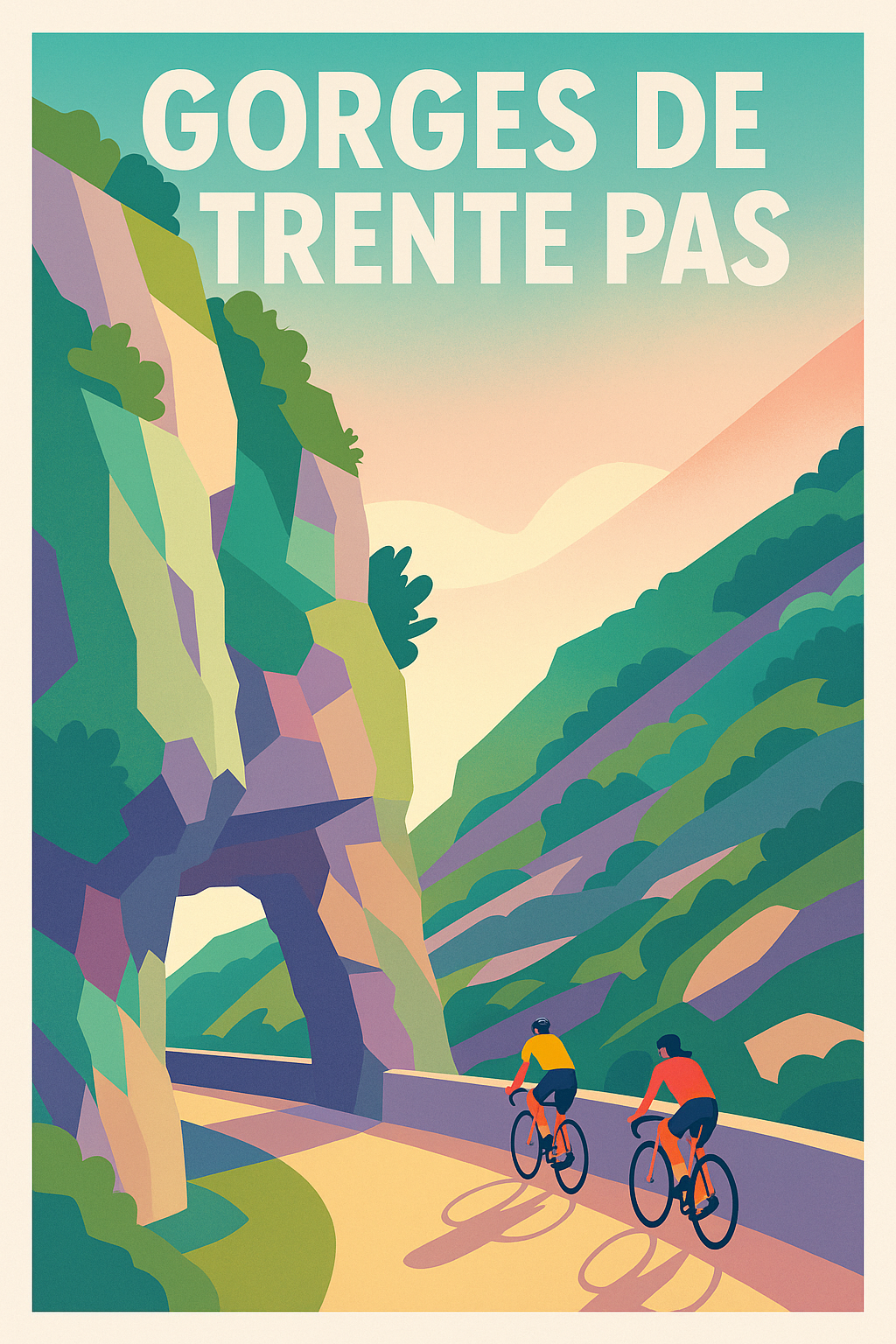 Affiche de Gorges de Trente Pas - L'escapade sauvage au cœur de la Drôme