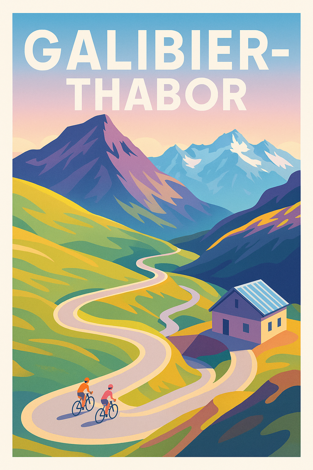Affiche de Galibier-Thabor - L'ascension mythique au cœur des Alpes