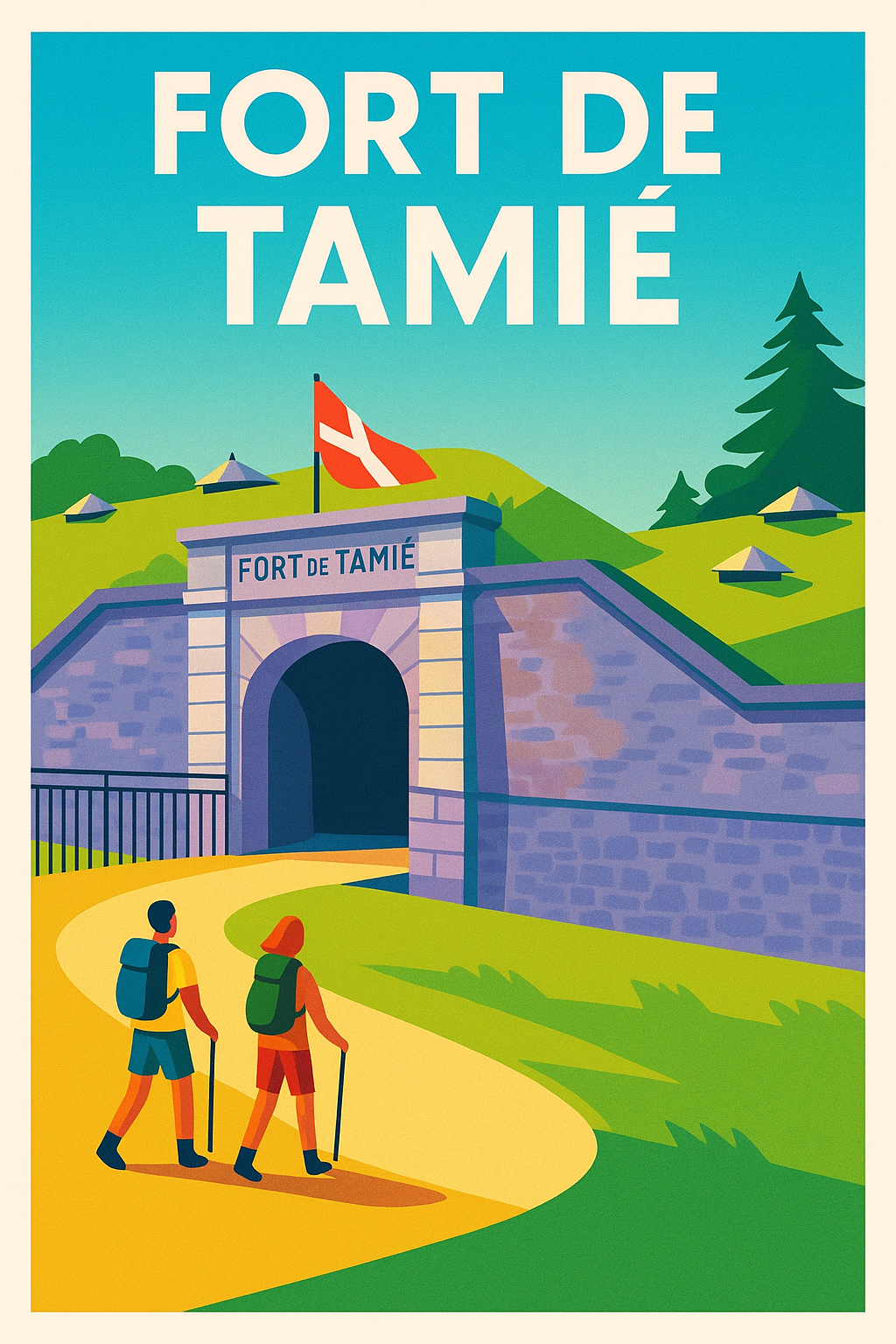 Affiche de Fort de Tamié - L'Histoire au sommet des Alpes