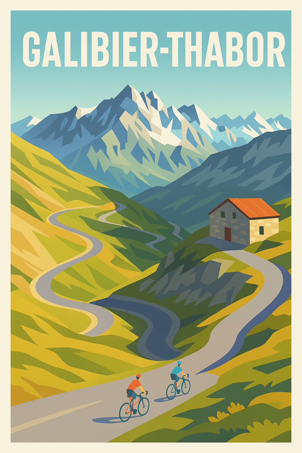 Affiche de Galibier-Thabor - L'ascension mythique au cœur des Alpes