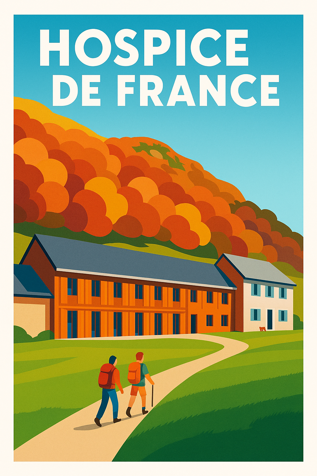 Affiche de Hospice de France - L'évasion pyrénéenne au cœur de l'automne