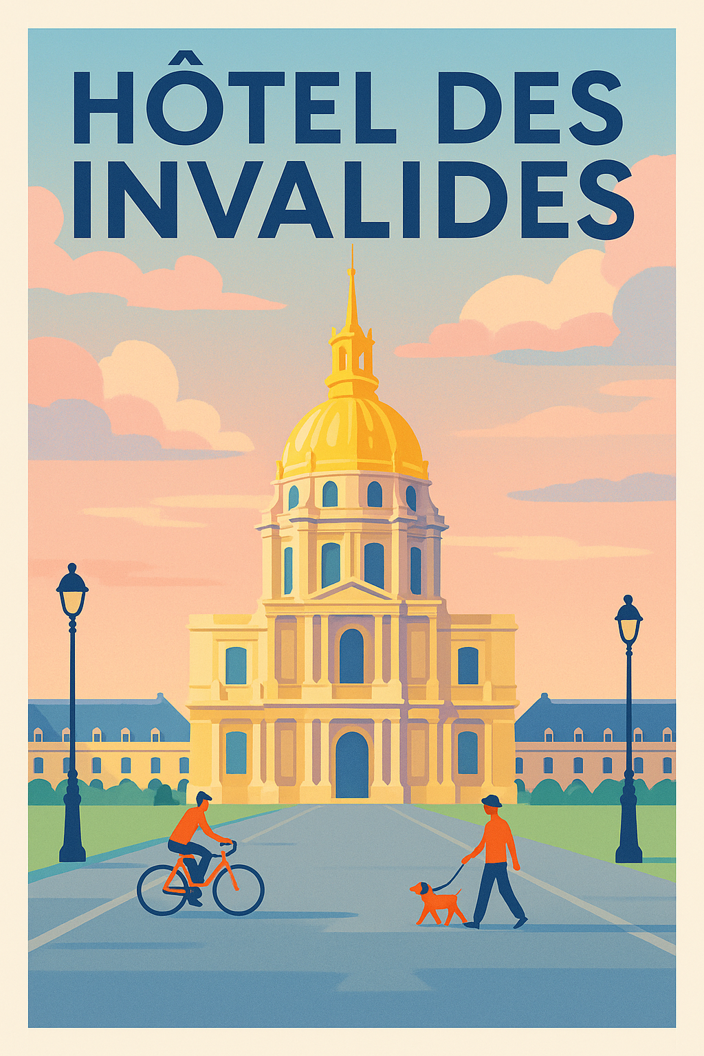 Affiche de Hôtel des Invalides - L'éclat doré du patrimoine parisien