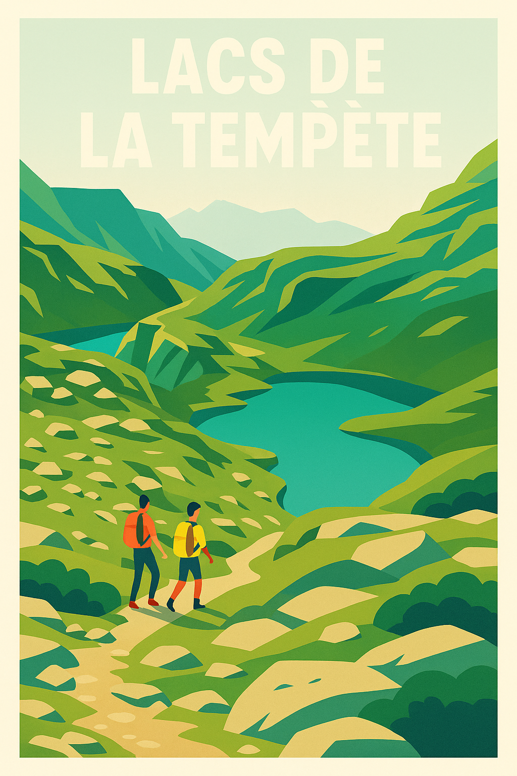Affiche de Lacs de la Tempête - L'évasion sauvage au cœur des montagnes